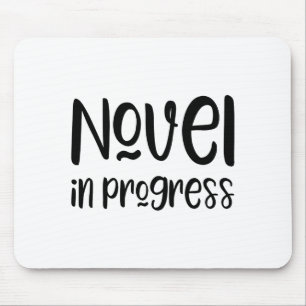 Funny Writer Slogan Mouse Mat