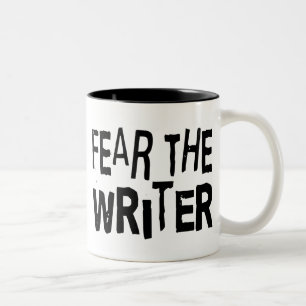 Funny Writer Two-Tone Coffee Mug