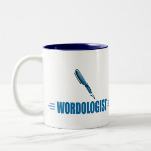 Funny Writer's Two-Tone Coffee Mug