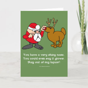 Funny X-mas Humor Greeting Card