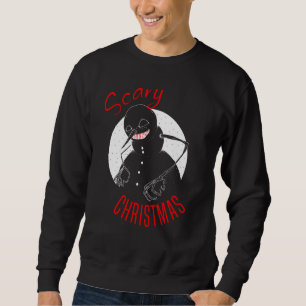 Funny Xmas 2021 Scary Christmas Evil Snowmen Sweatshirt