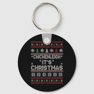 Funny Xmas Chickenleigh It's Christmas 1 Key Ring