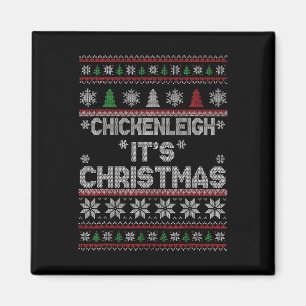 Funny Xmas Chickenleigh It's Christmas 1  Magnet
