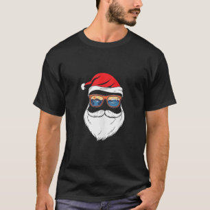 Funny XMAS Christmas in July Summer Santa Tank Top