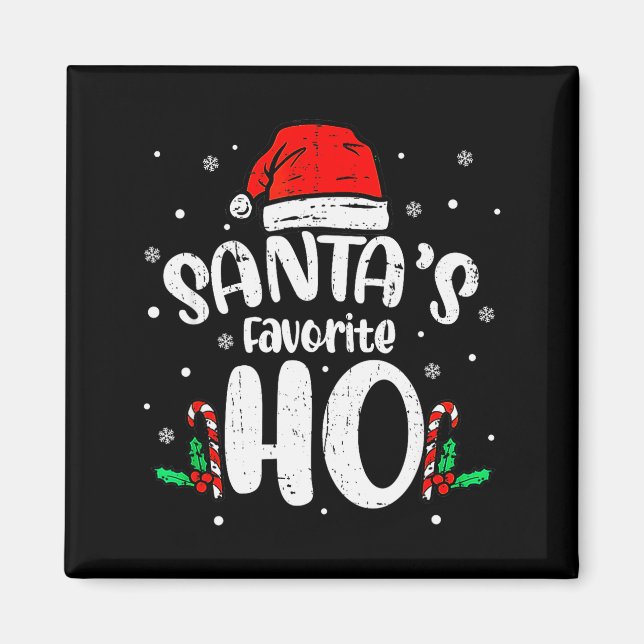 Funny Xmas Naughty Dirty Adult Humor Pj Christmas  Magnet (Front)