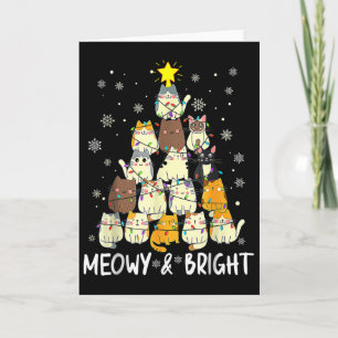 Funny Xmas Santa Reindeer Red Nose Men Women Kids  Card