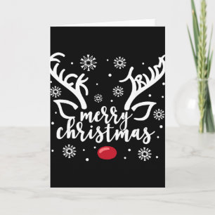 Funny Xmas Subtle Hidden Message Merry Christmas R Card