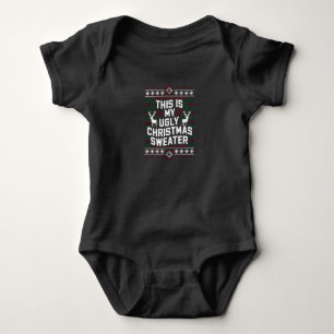 Funny Xmas This Is My Ugly Christmas Sweater