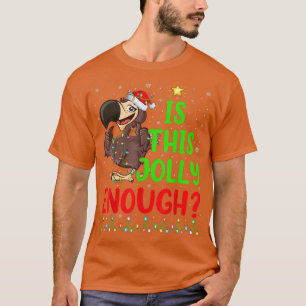 Funny Xmas Tree Is This Jolly Enough Dodo Bird Chr T-Shirt
