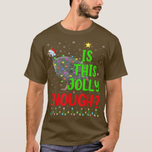 Funny Xmas Tree Is This Jolly Enough Guinea Fowl C T-Shirt