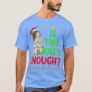 Funny Xmas Tree Is This Jolly Enough Japanese Chin T-Shirt