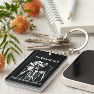 Funny Xray  Customisable Medical Job Radiologist Key Ring