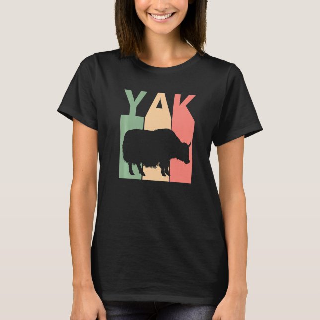 Funny Yak Costume   T-Shirt (Front)