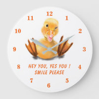 Funny Yellow Duck Playful Wink - Your Text / Colou
