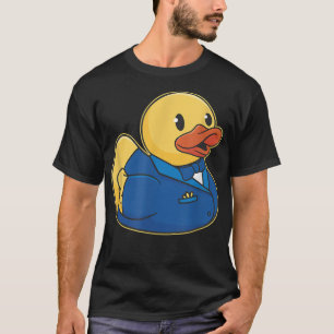 Funny Yellow Groom Duck Bath Duckie Duckling T-Shirt