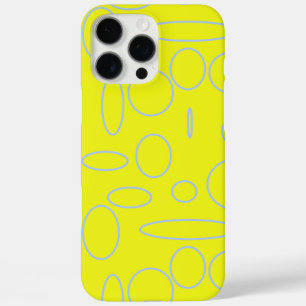 Funny Yellow Loops Geometric iPhone / iPad case