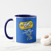 Funny Yellow Portable Father's Day Greeting