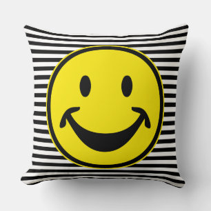 Funny yellow & stripes + your backg. & idea cushion