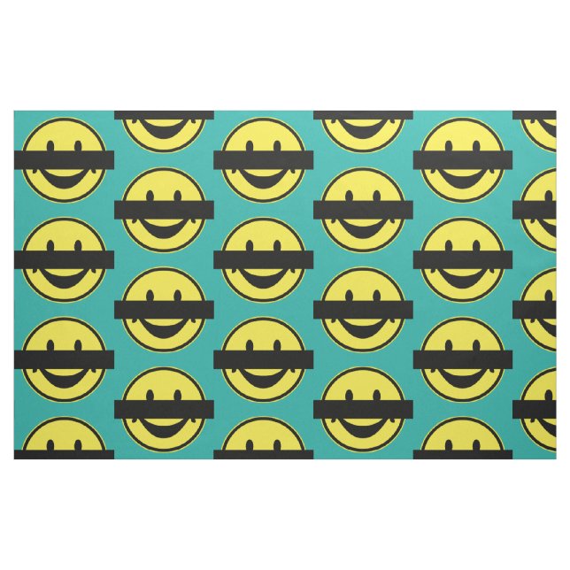 Funny yellow & stripes + your backg. & idea fabric (Fat Quarter)