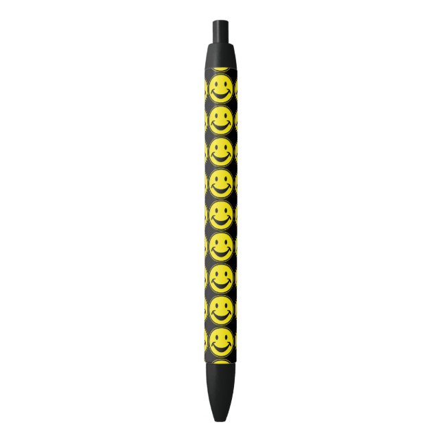 Funny yellow + your backg. & ideas black ink pen (Front Vertical)