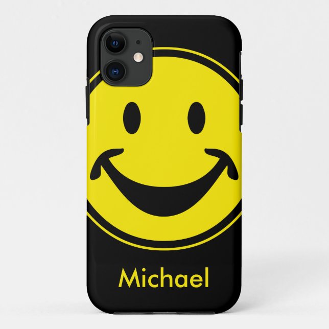 Funny yellow + your backg. & ideas Case-Mate iPhone case (Back)