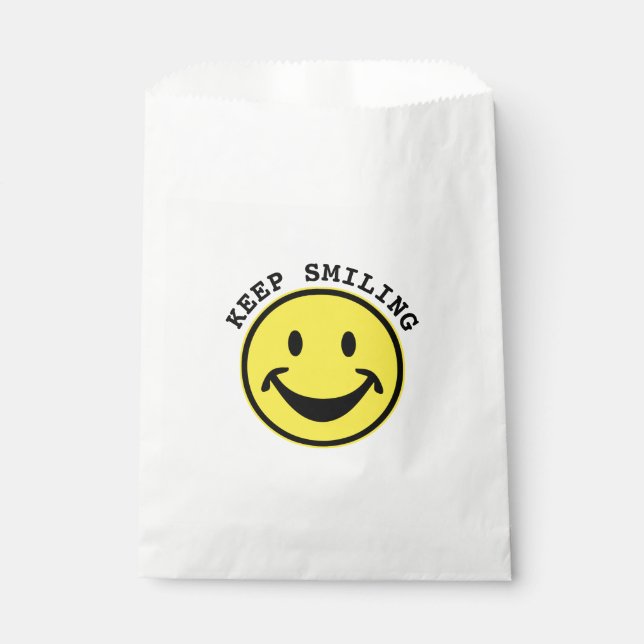 Funny yellow + your backg. & ideas favour bags (Front)
