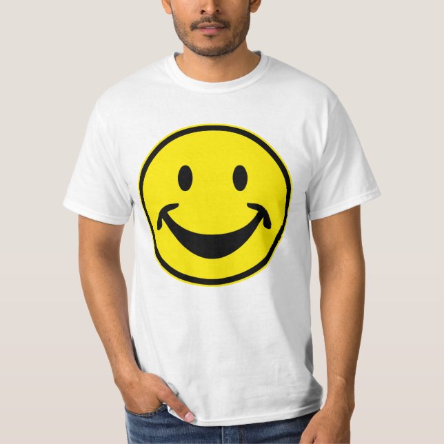 Funny yellow + your backg. & ideas T-Shirt (Front)