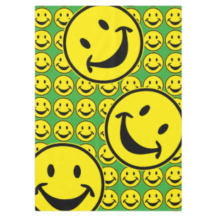 Funny yellow + your backg. & ideas tablecloth