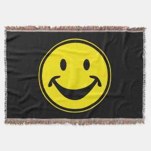 Funny yellow + your backg. & ideas throw blanket