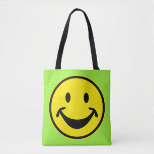 Funny yellow + your backg. & ideas tote bag
