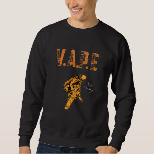 Funny, Yes I VAPE Return My Library Books On Time Sweatshirt