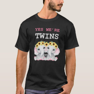Funny Yes, We're Twins For Identical Twins T-Shirt