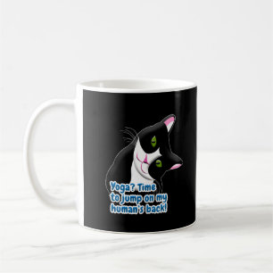 Funny Yoga Cat Coffee Mug