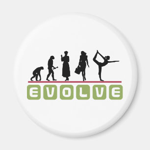 Funny Yoga Gift Magnet