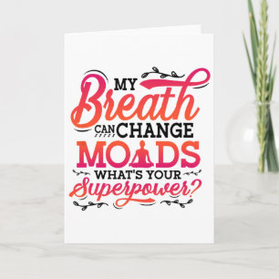 Funny Yoga Meditation Breathwork _6 Card