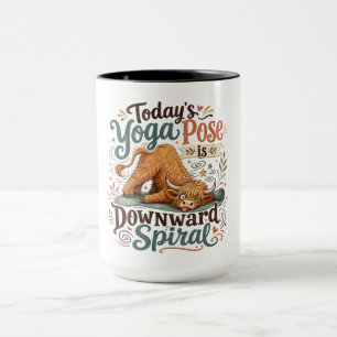 Funny Yoga Pose Mug