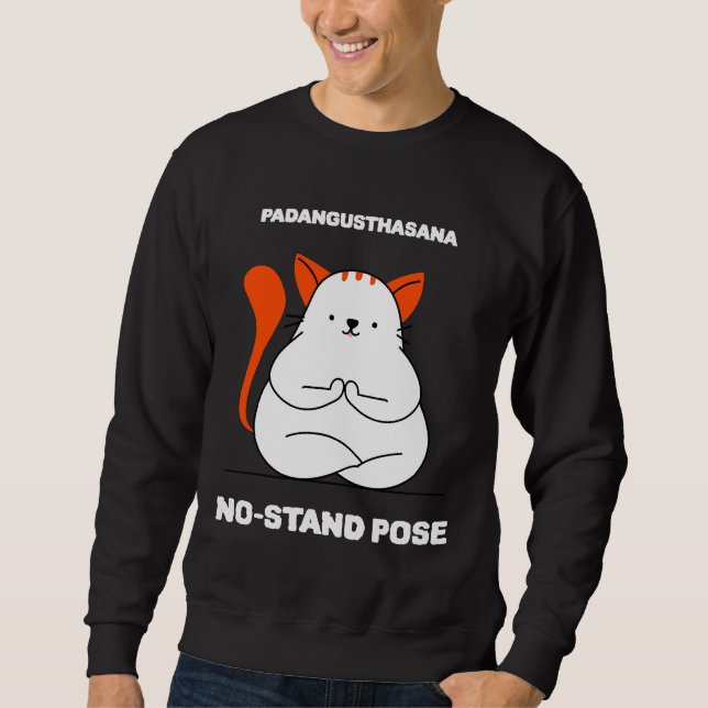 Funny Yoga Sweatshirt (Front)