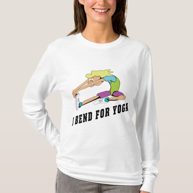 Funny Yoga T-Shirt (Front)