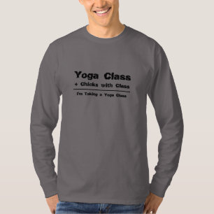 Funny yoga t-shirt for men
