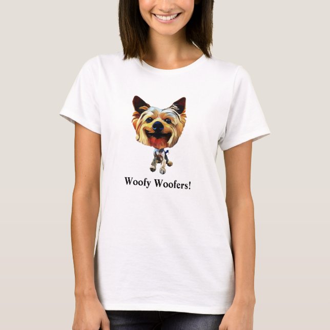 Funny Yorkshire Terrier Women's T-Shirt (Front)