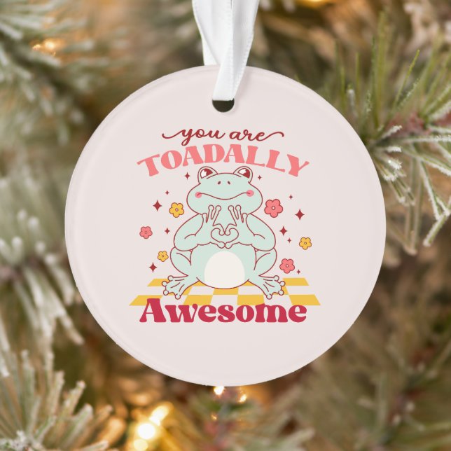 Funny You Are Awesome Pun Ornament (Tree)