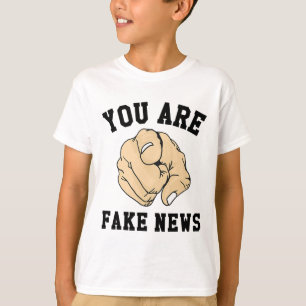 Funny You Are Fake News Corrupt Media Republican G T-Shirt
