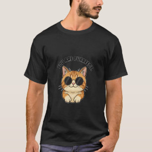 Funny You are Purrfect Cat Lover Pun Long Sleeve T-Shirt