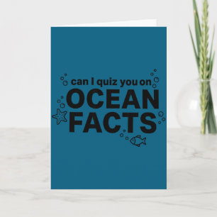 Funny You Marine Humor Saying Can Quiz Card
