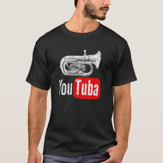 Funny You Tuba Marching Band Vintage T-Shirt