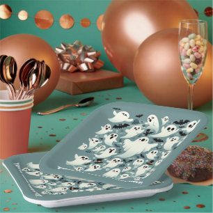 Funny You've Been Ghosted! Ghosts in Flight Paper Plate