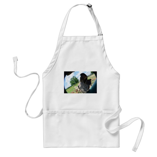 Funny Zebra Standard Apron (Front)