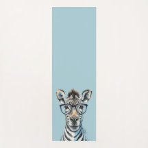 Funny Zebra Wearing glasses