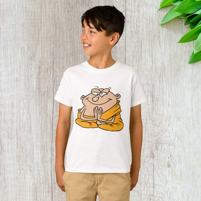 Funny Zen Monk Meditating Man T-Shirt (Creator Uploaded)