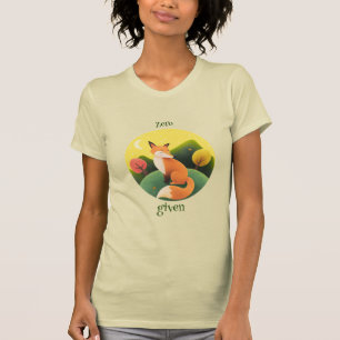 Funny Zero Fox Given Humour De-Motivational T-Shirt